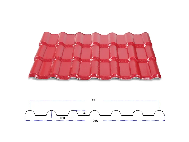 1050 UPVC ROOF SHEET Supplier