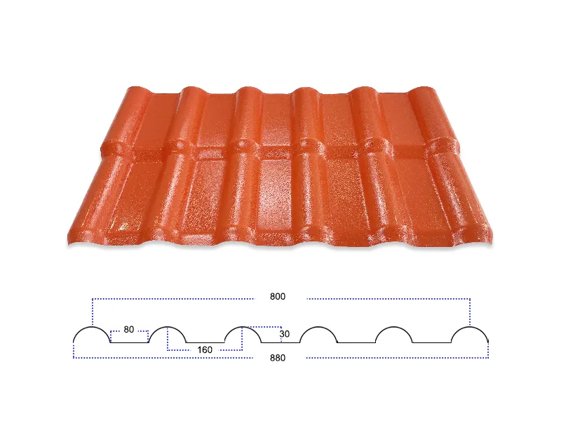 880 UPVC ROOF SHEET Supplier